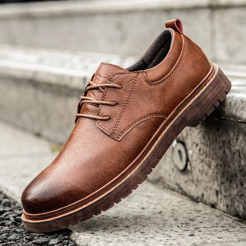 Men's leather shoes spring and autumn business dress leather shoes British style bridegroom wedding shoes fashion tide shoes
Men's leather shoes spring and autumn business dress leather shoes British style bridegroom wedding shoes fashion tide shoes