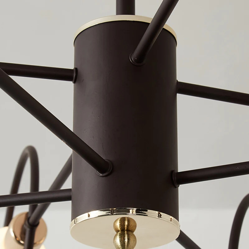 New Nordic chandelier modern personality creative simple circle ring living room study dining room bedroom molecular lamp
New Nordic chandelier modern personality creative simple circle ring living room study dining room bedroom molecular lamp