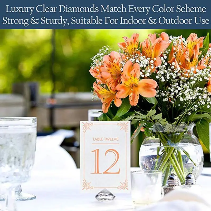 Акриловый Алмазный стол с номером, 30 шт., украшение для свадебного стола 
Акриловый Алмазный стол с номером, 30 шт., украшение для свадебного стола