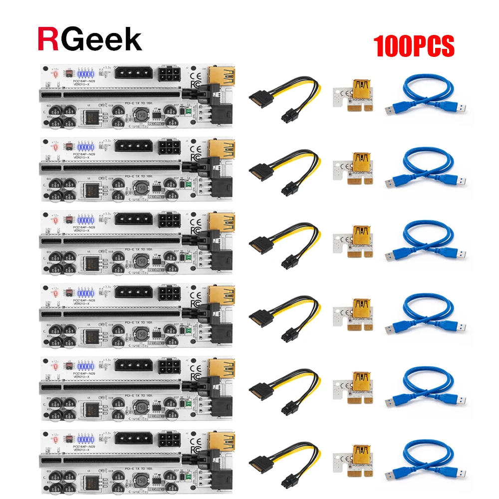 Райзер-карта 010S PCI-E, 100 шт., 010 010X 009S 60 см, USB 3,0, кабель PCI Express 1X на 16X, удлинитель PCIe, адаптер для графической карты GPU
Райзер-карта 010S PCI-E, 100 шт., 010 010X 009S 60 см, USB 3,0, кабель PCI Express 1X на 16X, удлинитель PCIe, адаптер для графической карты GPU
