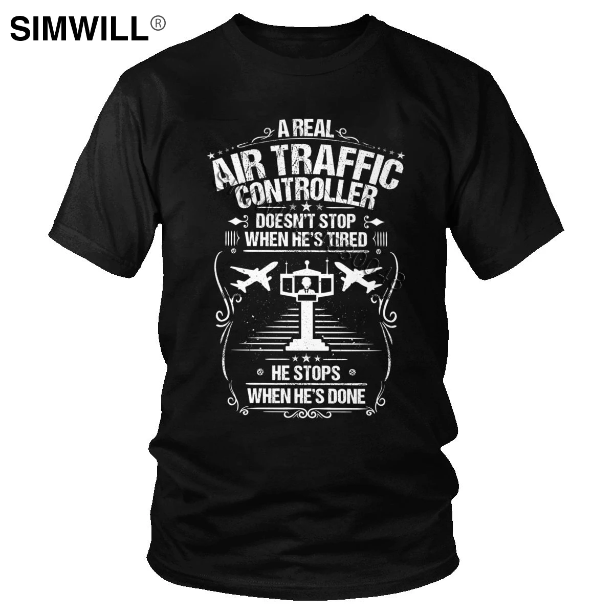 Retro Air Traffic Controller T Shirt Men Short Sleeve Flight Controller Control Casual T-shirt 100% Cotton Tee Merchandise Gift
Retro Air Traffic Controller T Shirt Men Short Sleeve Flight Controller Control Casual T-shirt 100% Cotton Tee Merchandise Gift