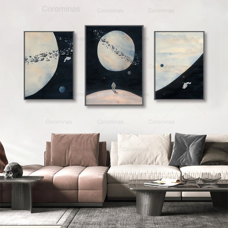 Space Poster Moon Universe Planet Astronaut Canvas Painting Nordic Black White Wall Art Pictures Modern Living Room Home Decor
Space Poster Moon Universe Planet Astronaut Canvas Painting Nordic Black White Wall Art Pictures Modern Living Room Home Decor