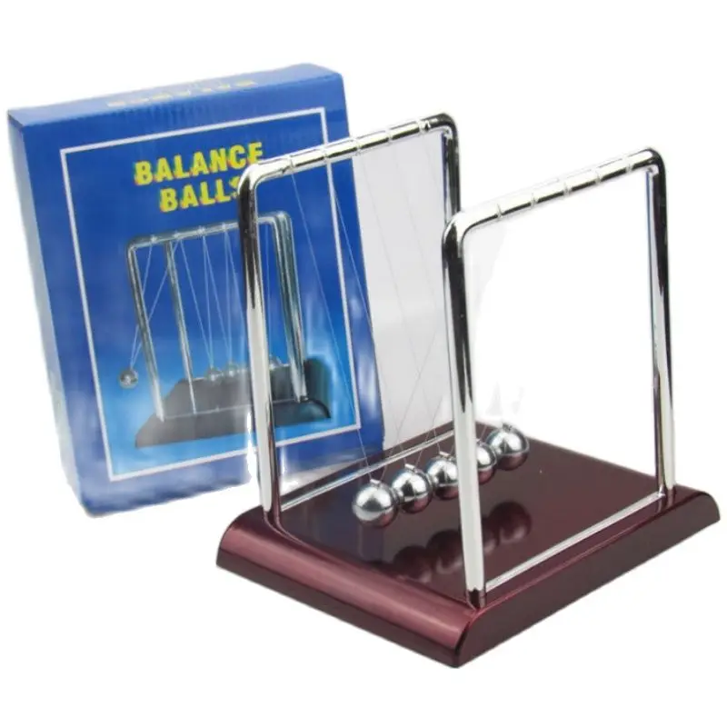 Newton Cradle Balance Steel Balls School Teaching Supplies Physics Science Pendulum Desk Toy Gifts Home Decoration
Newton Cradle Balance Steel Balls School Teaching Supplies Physics Science Pendulum Desk Toy Gifts Home Decoration