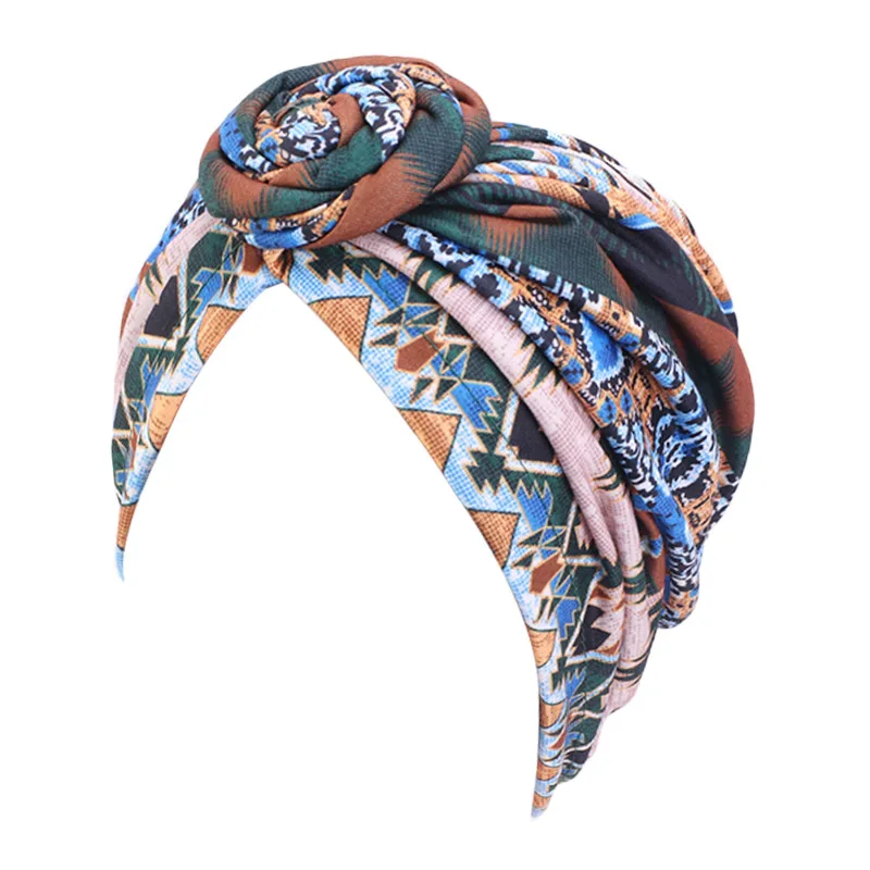 New women African Pattern Flower Turban Donut Knot Chemo Cap Indian Hat Head Wrap Bandana Headscarf Women Hair Accessories
New women African Pattern Flower Turban Donut Knot Chemo Cap Indian Hat Head Wrap Bandana Headscarf Women Hair Accessories