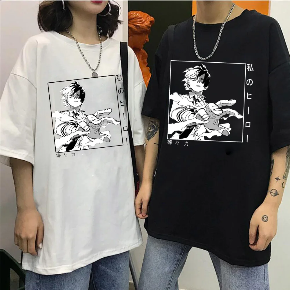 Новые толстовки унисекс с японским аниме «Моя геройская Академия», футболки с коротким рукавом в стиле Харадзюку, женские футболки, одежда
Новые толстовки унисекс с японским аниме «Моя геройская Академия», футболки с коротким рукавом в стиле Харадзюку, женские футболки, одежда