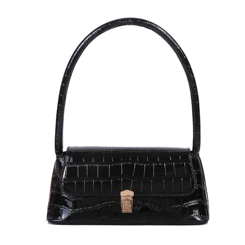 Vintage Crocodile Pattern PU Leather Bags For Women 2020 New Design Underarm Baguette Shoulde Messenger Handbag and Purses
Vintage Crocodile Pattern PU Leather Bags For Women 2020 New Design Underarm Baguette Shoulde Messenger Handbag and Purses