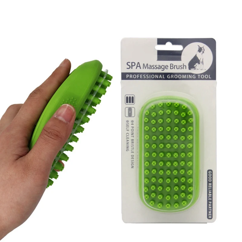 Pet Bath Brush Great Grooming Comb For Shampooing And Massaging Dogs Bristles Gently Removes Loose Hair Fur, Easy To Clean N06
Pet Bath Brush Great Grooming Comb For Shampooing And Massaging Dogs Bristles Gently Removes Loose Hair Fur, Easy To Clean N06