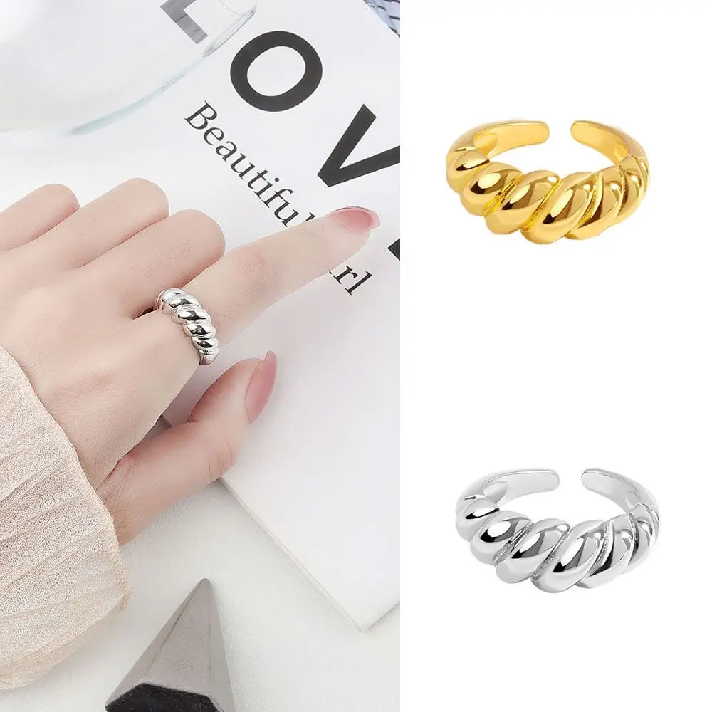 Trendy Geometric Party Gift Creative Opening Twill Ring Adjustable
Trendy Geometric Party Gift Creative Opening Twill Ring Adjustable