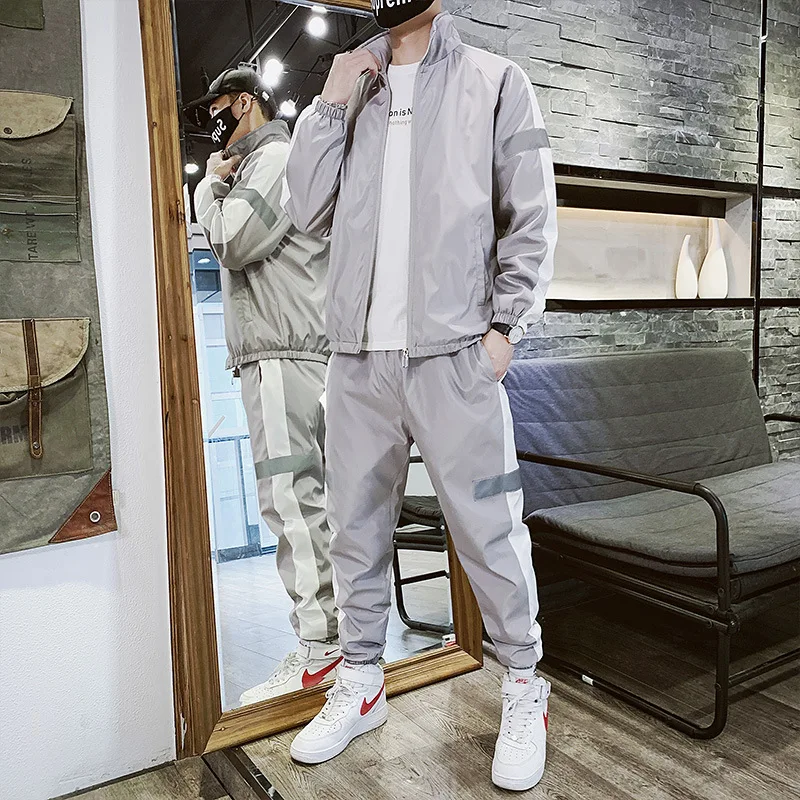 WFFSportswear Men's New Spring And Autumn Boys' Two Piece Suit Of Korean Fashion Casual Wear Fashion Men Tracksuit Two Piece Set
WFFSportswear Men's New Spring And Autumn Boys' Two Piece Suit Of Korean Fashion Casual Wear Fashion Men Tracksuit Two Piece Set