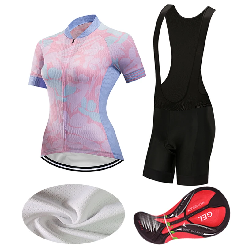 Summer Cycling Clothing Women BIB Gel Shorts 2022 Sport Bicycle Jersey Set MTB Dress Female Bike Clothes Skinsuit Suit Kit Wear
Summer Cycling Clothing Women BIB Gel Shorts 2022 Sport Bicycle Jersey Set MTB Dress Female Bike Clothes Skinsuit Suit Kit Wear