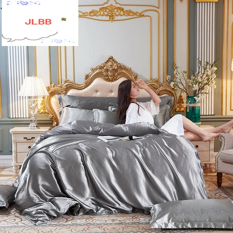 New style silk bedding, home furnishing, fashion luxury bedding set, duvet cover, bed sheet, pillowcase. Size King Queen Twin
New style silk bedding, home furnishing, fashion luxury bedding set, duvet cover, bed sheet, pillowcase. Size King Queen Twin