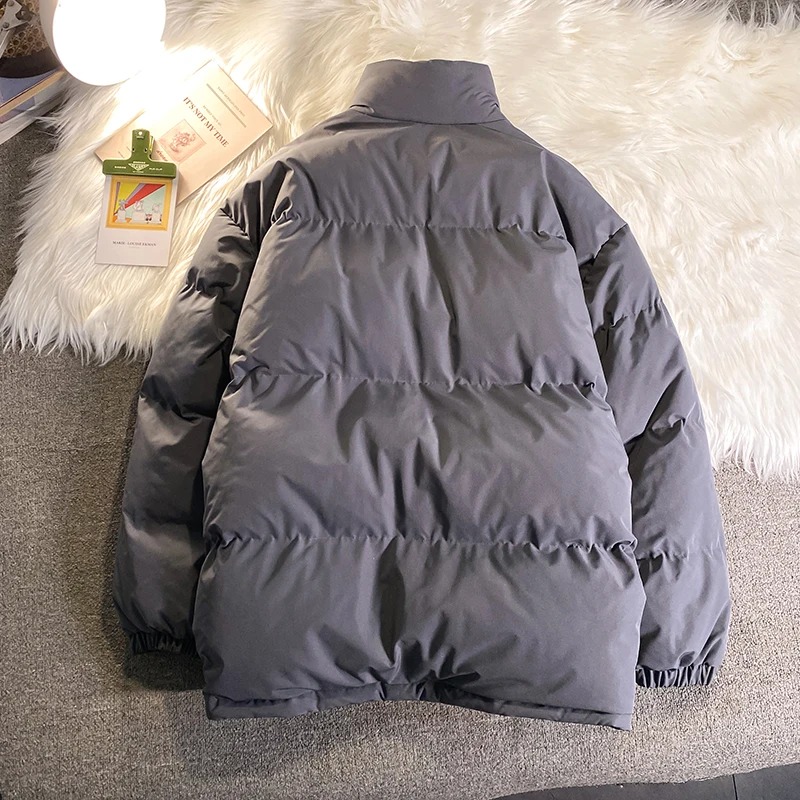 Зимняя женская куртка большого размера 2021 модная Корейская версия однотонная