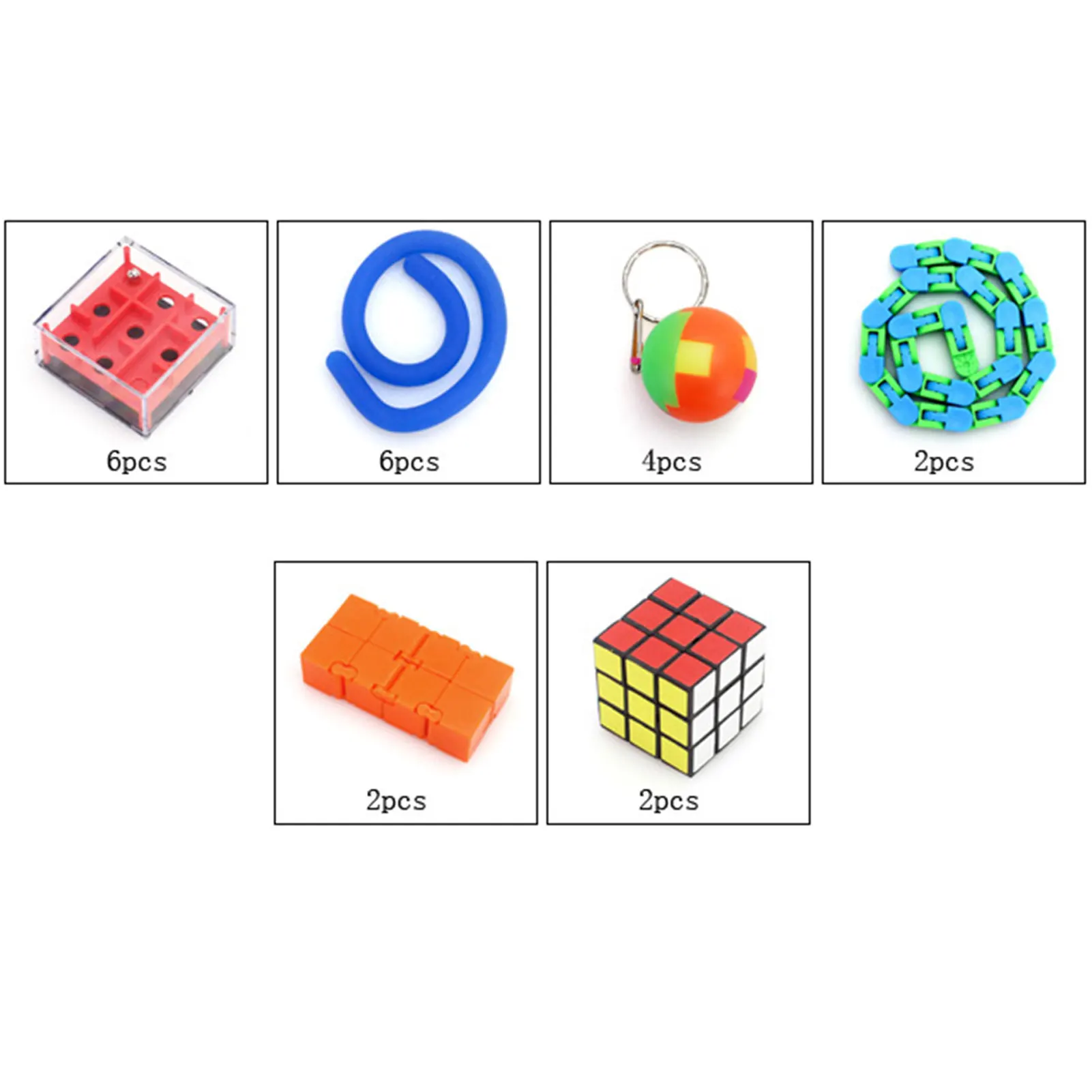 22pcs/set Fidget Sensory Toy Set Stress Relief Toys Autism Anxiety Relief Stress Pop Bubble Fidget Toys For Kids And Adults
22pcs/set Fidget Sensory Toy Set Stress Relief Toys Autism Anxiety Relief Stress Pop Bubble Fidget Toys For Kids And Adults