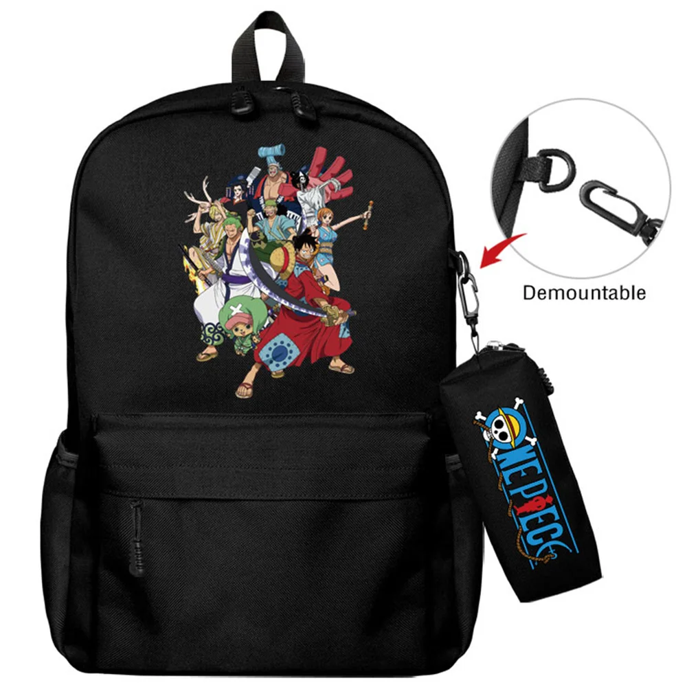 Anime ONE PIECE Nylon Backpack Teenger Casual Student Travel Schoolbag Laptop Bag Zipper Knapsack Boys Girls Bookbag
Anime ONE PIECE Nylon Backpack Teenger Casual Student Travel Schoolbag Laptop Bag Zipper Knapsack Boys Girls Bookbag