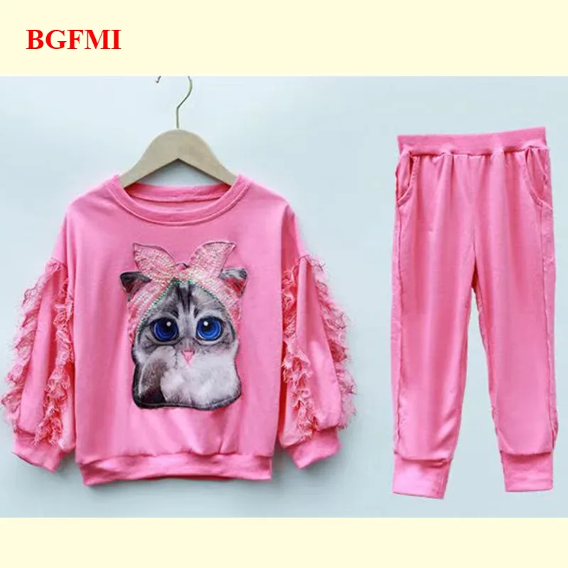 Cotton Round Neck Pullover Girls Sport Suits Spring Fall Children Clothing Sports Set Casual Kids Outfits Tracksuit Girls
Cotton Round Neck Pullover Girls Sport Suits Spring Fall Children Clothing Sports Set Casual Kids Outfits Tracksuit Girls