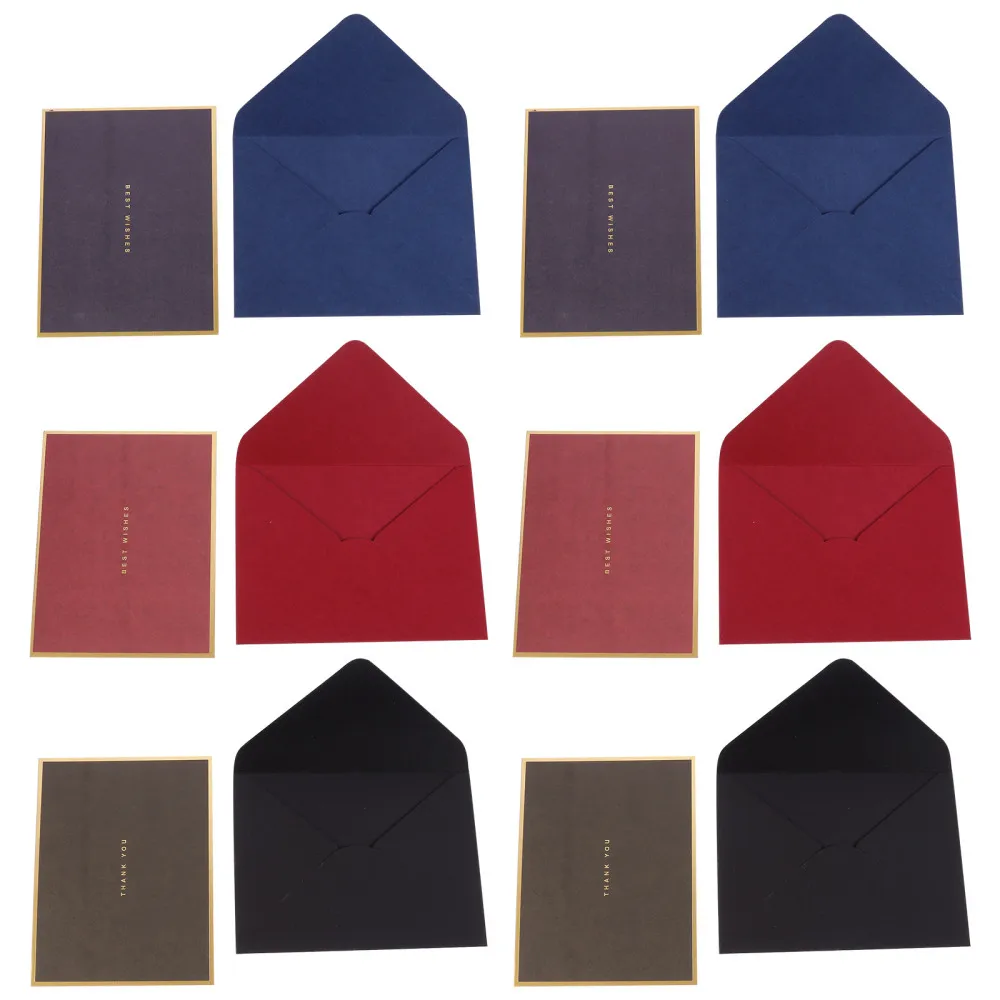 45 Sets Wedding Invitations Gilding Paper Greeting Cards with Envelopes
45 Sets Wedding Invitations Gilding Paper Greeting Cards with Envelopes