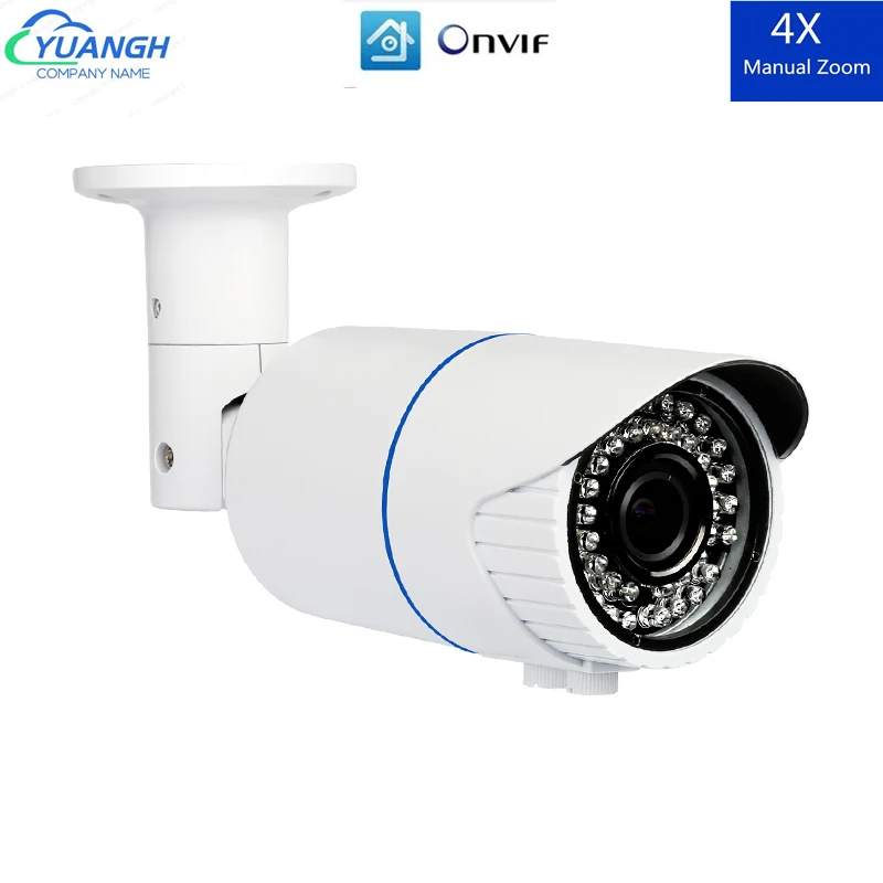 Наружная IP-камера видеонаблюдения 1080P с объективом 2,8-12 мм
Наружная IP-камера видеонаблюдения 1080P с объективом 2,8-12 мм