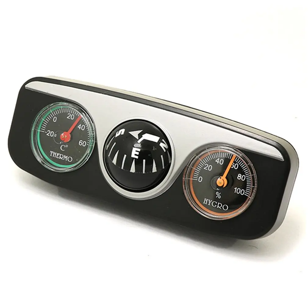 Mini 3 In 1 Guide Ball Built-in Auto Compass Thermometer Hygrometer Decoration Ornaments Car Interior Accessories 
Mini 3 In 1 Guide Ball Built-in Auto Compass Thermometer Hygrometer Decoration Ornaments Car Interior Accessories