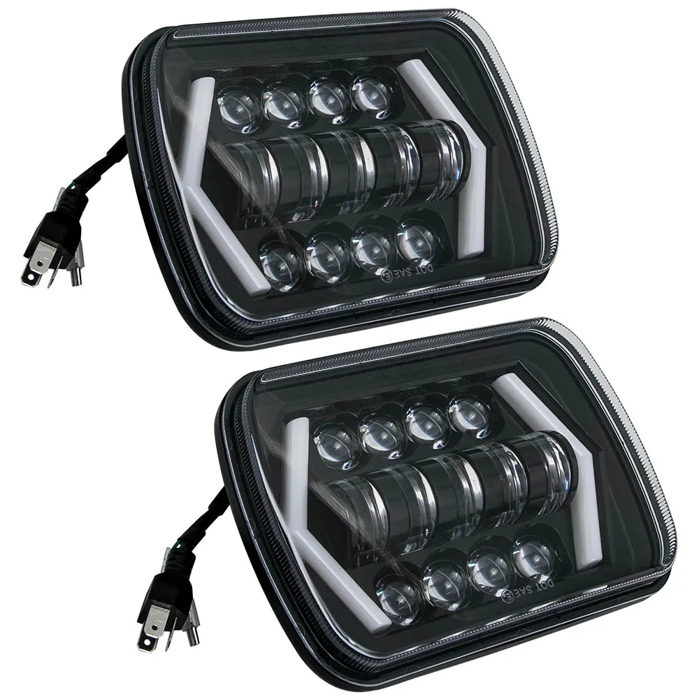 1PAIR 6500K LED Headlight Halo DRL Hi/Lo For Ford F250 F350 E150 E250 E350 For Jeep 1986-1992 For Chevy 1500 2500 3500 H4656
1PAIR 6500K LED Headlight Halo DRL Hi/Lo For Ford F250 F350 E150 E250 E350 For Jeep 1986-1992 For Chevy 1500 2500 3500 H4656