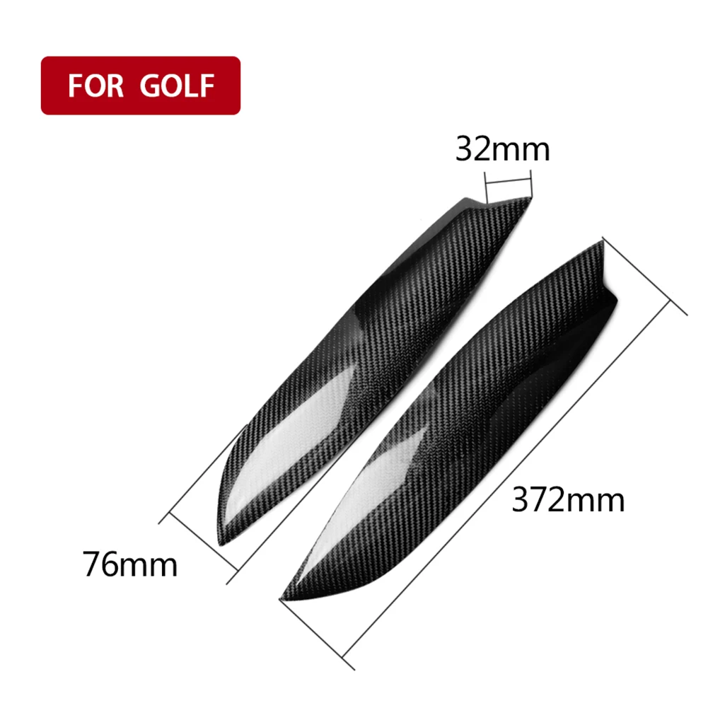 Carbon Fiber Headlight Eyelids Headlamp Eyebrows Trim Decorative Stickers for VW GOLF GTI JETTA R32 Rabbit MK5 Car Accessories
Carbon Fiber Headlight Eyelids Headlamp Eyebrows Trim Decorative Stickers for VW GOLF GTI JETTA R32 Rabbit MK5 Car Accessories