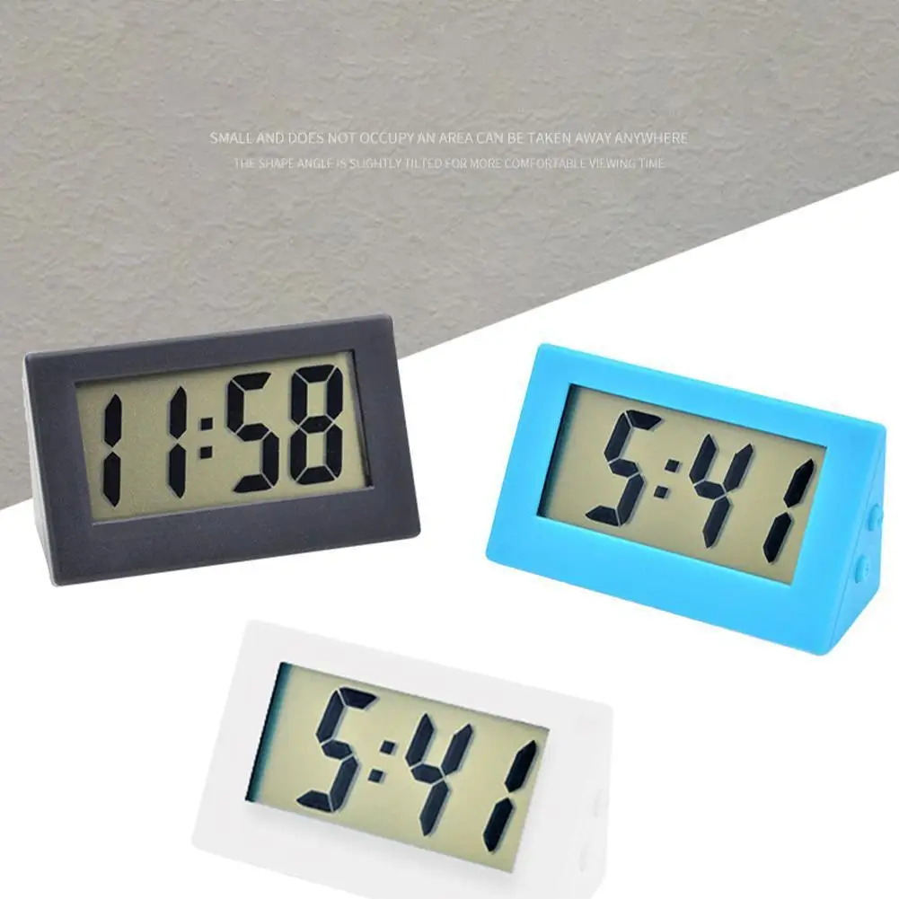Simple Mini LCD Digital Table Dashboard Desk Electronic Clock For Desktop Home Office Silent Desk Time Display Table Clock
Simple Mini LCD Digital Table Dashboard Desk Electronic Clock For Desktop Home Office Silent Desk Time Display Table Clock