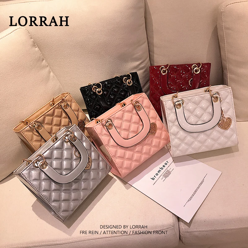 Luxury Brand Lingge Chain Shoulder Bag Tote 2021 New Fashion High Quality Patent Leather Women's Designer Handbag Messenger Bag
Luxury Brand Lingge Chain Shoulder Bag Tote 2021 New Fashion High Quality Patent Leather Women's Designer Handbag Messenger Bag