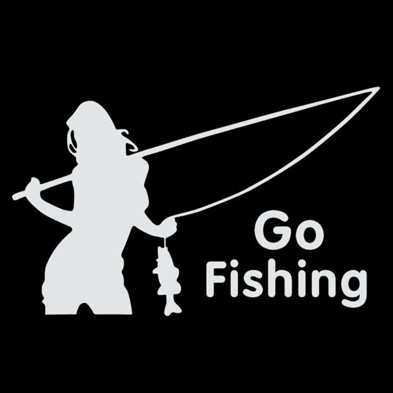 Outdoor Sports Car Stickers GO FISHING Beauty Fishing Decorative Stickers 15*9CM
Outdoor Sports Car Stickers GO FISHING Beauty Fishing Decorative Stickers 15*9CM