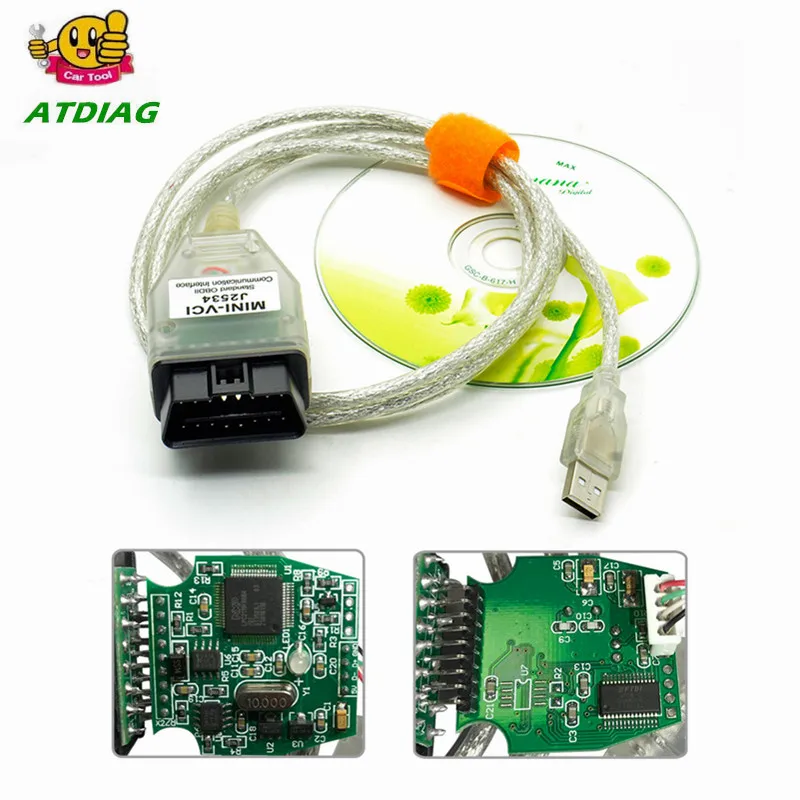 New Arrival Single Cable Mini-VCI J2534 FOR TOYOTA TIS Techstream V13.00.022 Diagnostic Cable MINI VCI
New Arrival Single Cable Mini-VCI J2534 FOR TOYOTA TIS Techstream V13.00.022 Diagnostic Cable MINI VCI
