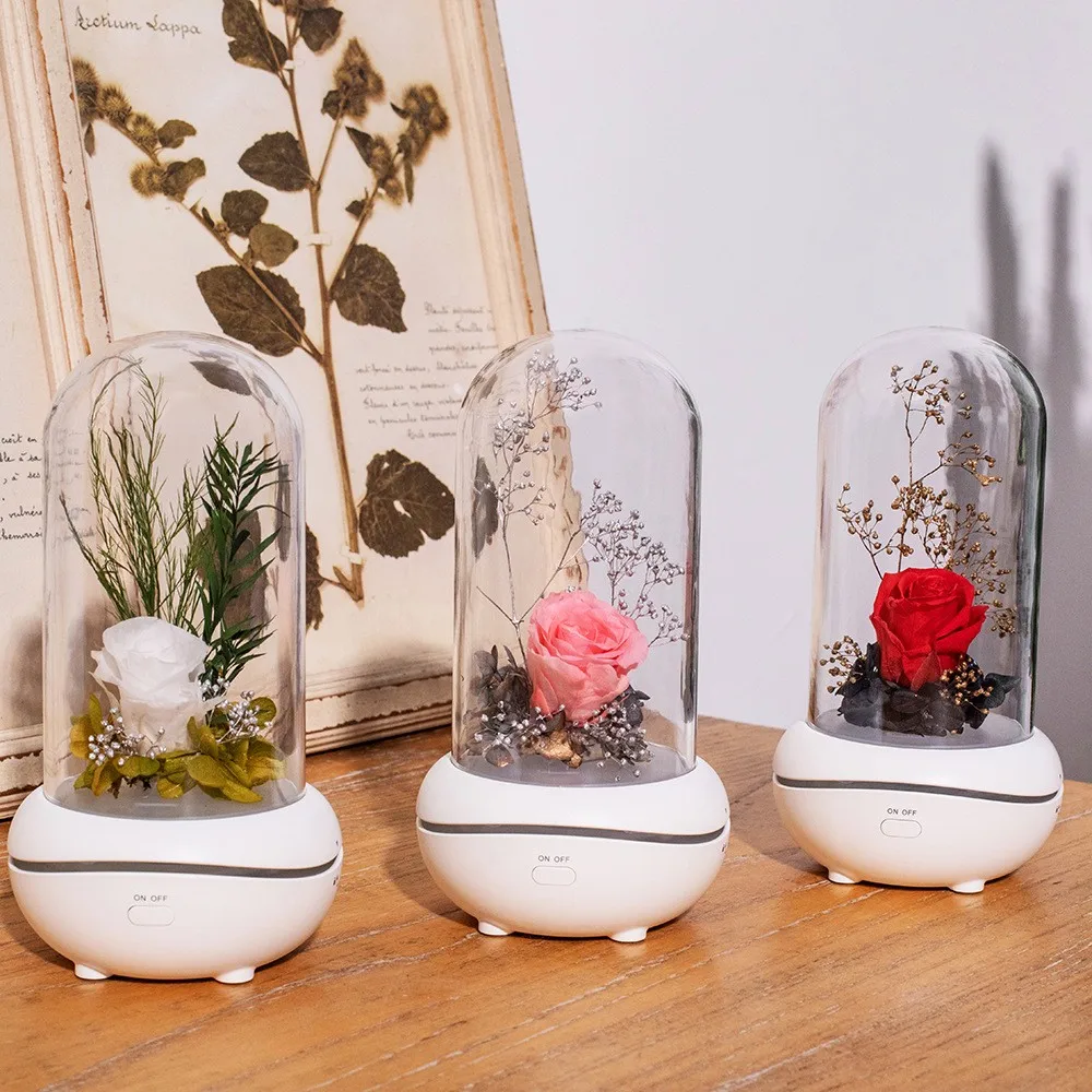Eternal Flower Night Light Creative Mute Fragrance Lamp Mini Essential Oil Fragrance Lamp Holiday gift Night Light Bedroom
Eternal Flower Night Light Creative Mute Fragrance Lamp Mini Essential Oil Fragrance Lamp Holiday gift Night Light Bedroom