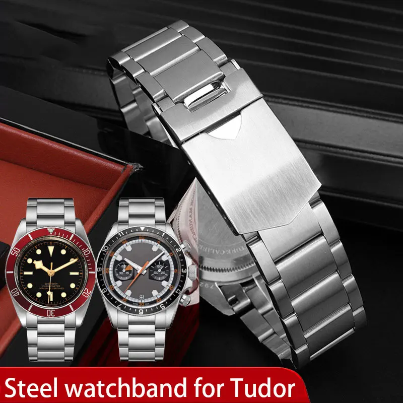 Solid fine steel watchband for Tudor Biwan Qicheng series watch strap small safflower shield fine steel wristband 22mm arc mouth
Solid fine steel watchband for Tudor Biwan Qicheng series watch strap small safflower shield fine steel wristband 22mm arc mouth