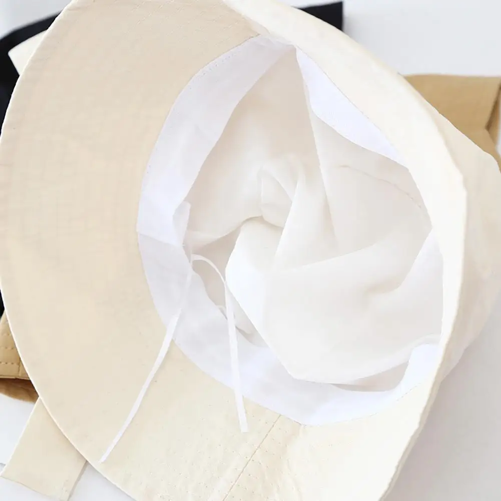 Bucket Hats Sun Hat Bow Tie Design UV Protection Skin Friendly Women Bucket Hats for Travel 
Bucket Hats Sun Hat Bow Tie Design UV Protection Skin Friendly Women Bucket Hats for Travel
