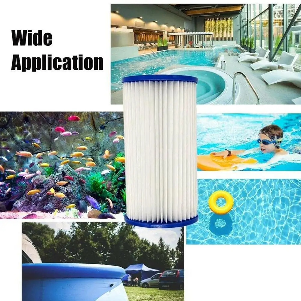 70*27*125mm Swimming Pool Filter Element Paper Element Replacements Pump Cartridges Cleaning Universal Suitable Type Cartri G4M8
70*27*125mm Swimming Pool Filter Element Paper Element Replacements Pump Cartridges Cleaning Universal Suitable Type Cartri G4M8