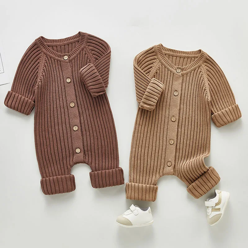 Korean Style Spring Autumn Baby Girls Clothes Infant Baby Boys Girl Solid Color Jumpsuit Toddler Baby Girl Knitting Bodysuits
Korean Style Spring Autumn Baby Girls Clothes Infant Baby Boys Girl Solid Color Jumpsuit Toddler Baby Girl Knitting Bodysuits