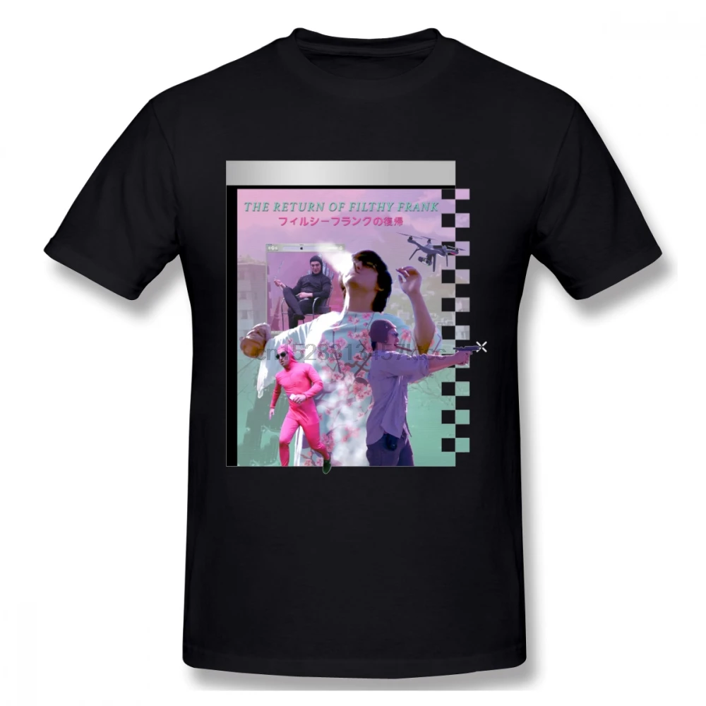 Мягкая мужская футболка Crewneck Filthy Frank 100% хлопок S 6XL размера плюс|Мужские футболки| |