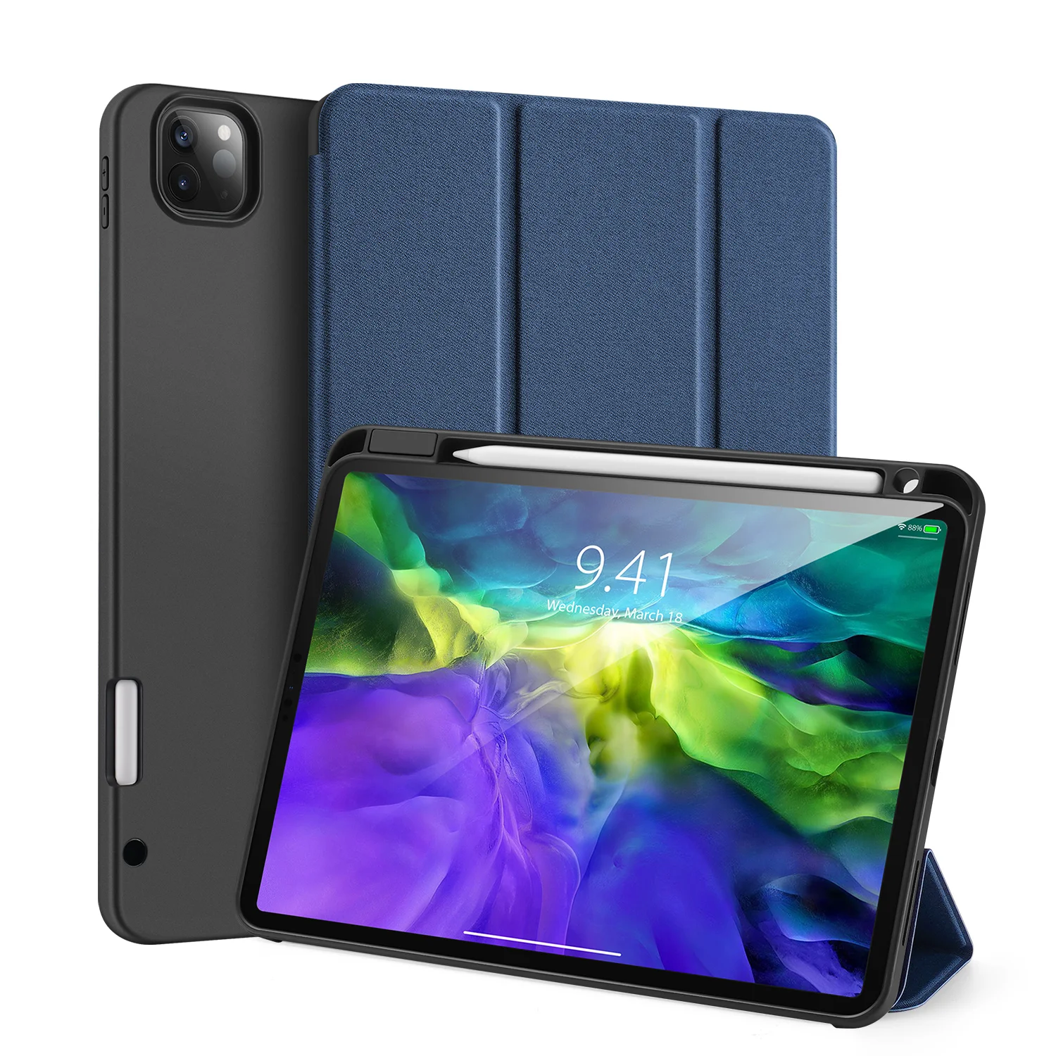 Умный чехол из искусственной кожи для Apple iPad mini 2019 защитный подставка ipad 5 (2019) 7 9