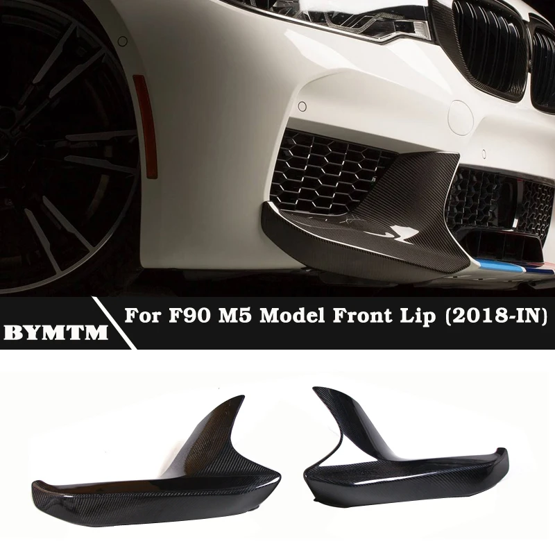 Двойной разветвитель для переднего бампера из углеродного волокна крыльев BMW F90