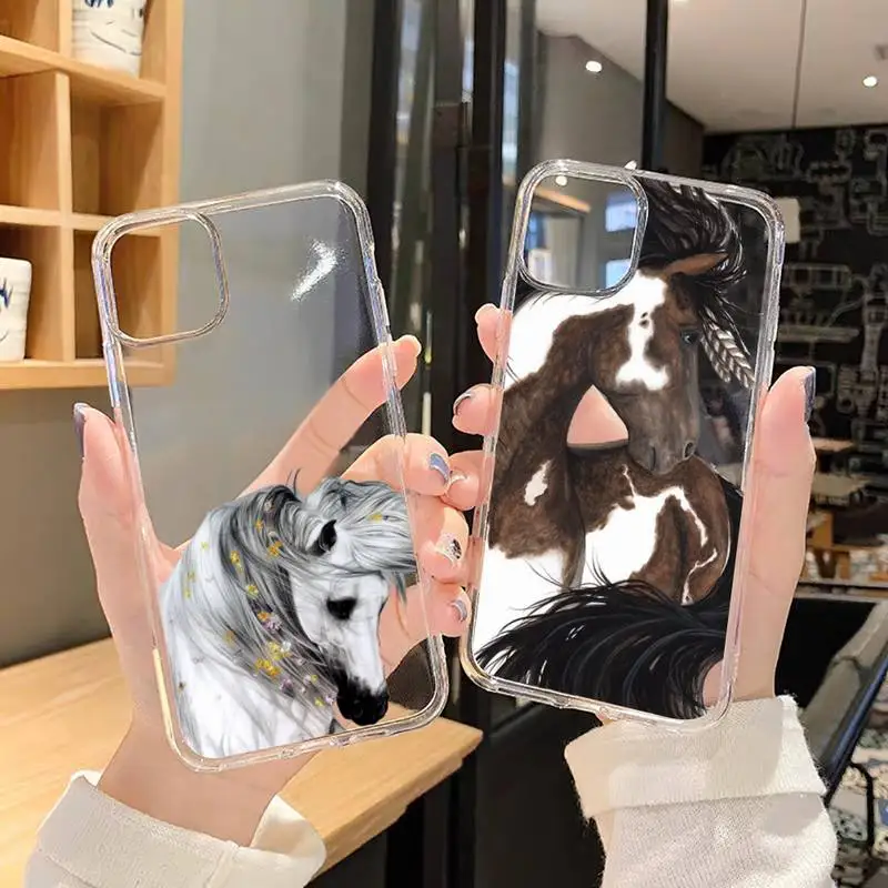The Great beauty horse Phone Case Transparent soft For iphone 12 11 13 7 8 6 s plus x xs xr pro max mini
The Great beauty horse Phone Case Transparent soft For iphone 12 11 13 7 8 6 s plus x xs xr pro max mini