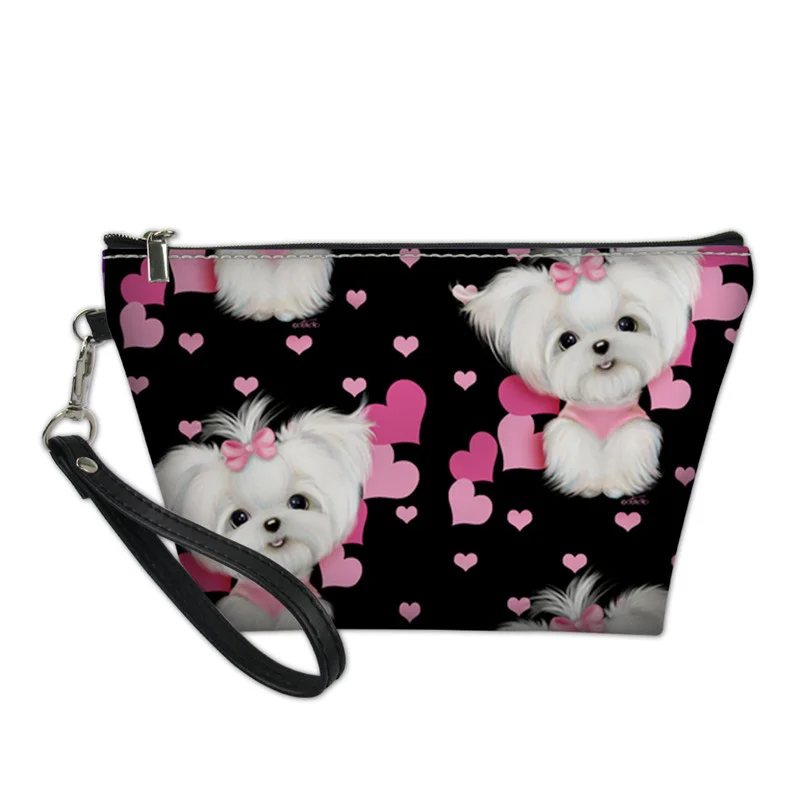 Maltese Florals Printing Women's Toiletry Bag Large Casual Makeup Case Pouch Travel Organizer for Cosmetics Leather
Maltese Florals Printing Women's Toiletry Bag Large Casual Makeup Case Pouch Travel Organizer for Cosmetics Leather