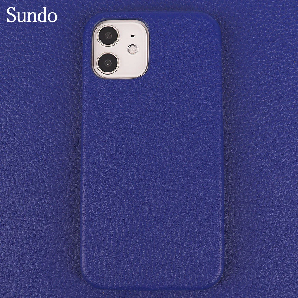 Sundo Fashion Litchi Texture Leather Phone Case iPhone 11 12 X Smart Phone Protector Cover Deep Blue iPhone 11 Pro Back Shell
Sundo Fashion Litchi Texture Leather Phone Case iPhone 11 12 X Smart Phone Protector Cover Deep Blue iPhone 11 Pro Back Shell