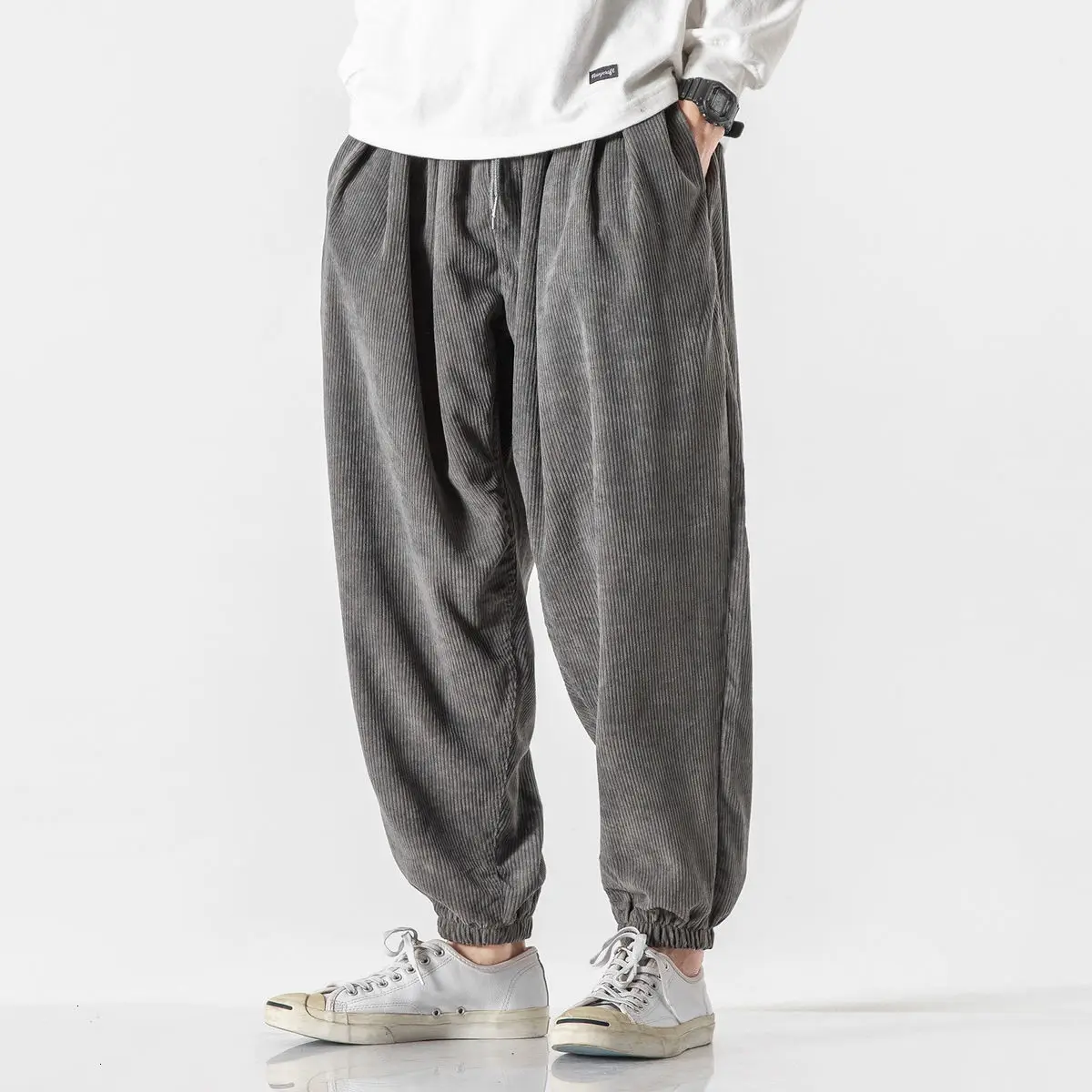 2021 Spring And Autumn Hot-Selling Trousers Japanese Trousers Straight Harem Pants Men's Loose Ankle Cotton Plus Size Trousers
2021 Spring And Autumn Hot-Selling Trousers Japanese Trousers Straight Harem Pants Men's Loose Ankle Cotton Plus Size Trousers