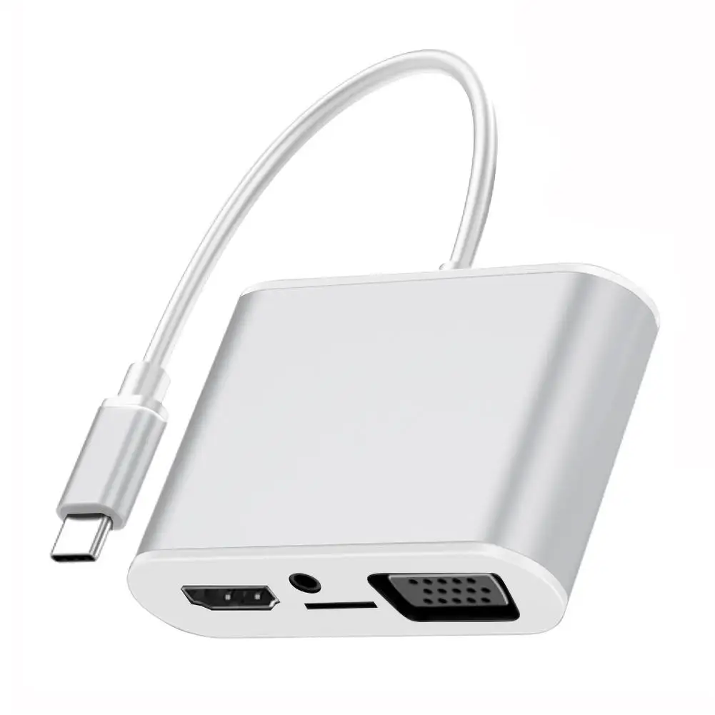 8-in-1 Type-C to 4K HDMI VGA PD Charging USB 3.0 2.0 Hub Docking Station Adapter 1080P Support HDMI+VGA Simultaneous Display
8-in-1 Type-C to 4K HDMI VGA PD Charging USB 3.0 2.0 Hub Docking Station Adapter 1080P Support HDMI+VGA Simultaneous Display