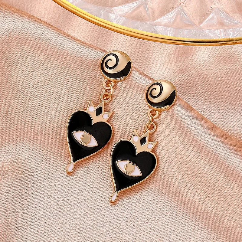 Heart Stud Earring Women Eyes Woman Earrings Pendant Ladies Fashion Jewelry Lady Elegant Gold Color Trendy Zinc Alloy Kolczyki
Heart Stud Earring Women Eyes Woman Earrings Pendant Ladies Fashion Jewelry Lady Elegant Gold Color Trendy Zinc Alloy Kolczyki