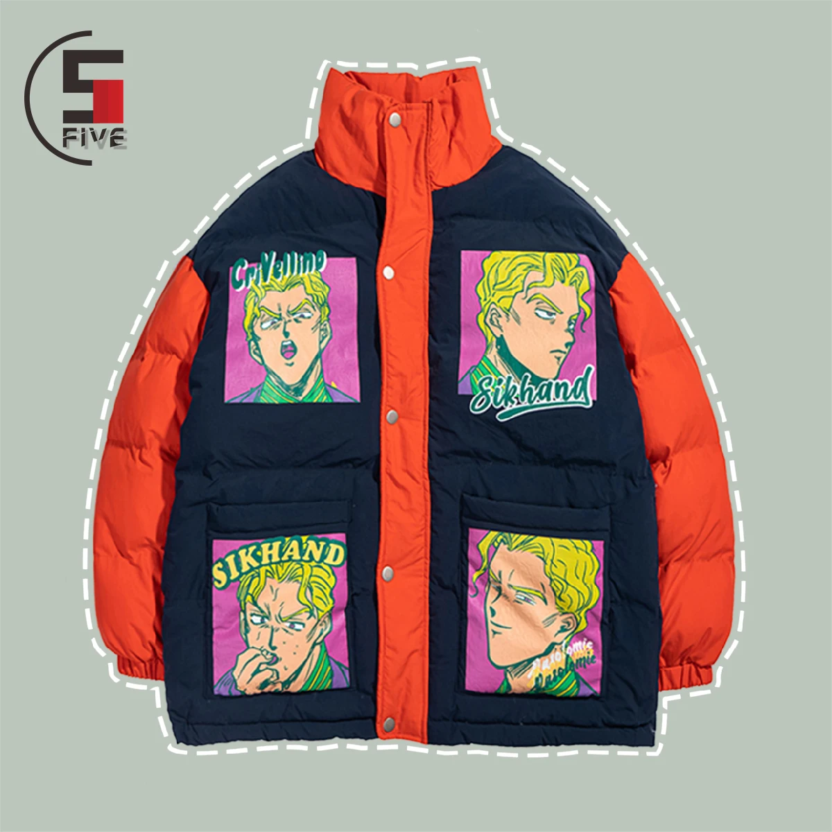 Anime Patchwork Parka Men Portrait Printed Harajuku Street Pocket Oversized Padded Jackets Winter Cartoon Print Streetwear Coats
Anime Patchwork Parka Men Portrait Printed Harajuku Street Pocket Oversized Padded Jackets Winter Cartoon Print Streetwear Coats