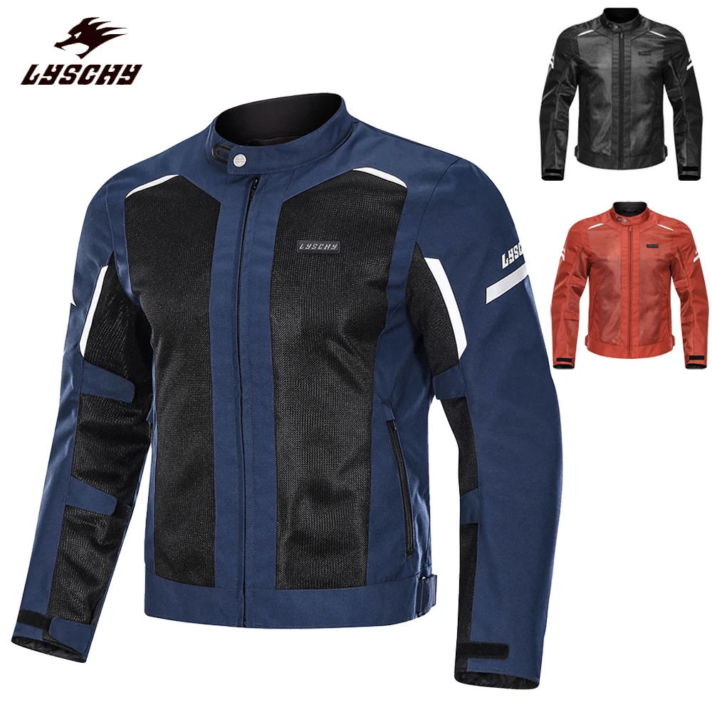 LYSCHY Summer Motorcycle Jacket Men Women 3D Mesh Breathable Anti-fall Motorcycle Racing Jersey Body Protection Riding Clothing
LYSCHY Summer Motorcycle Jacket Men Women 3D Mesh Breathable Anti-fall Motorcycle Racing Jersey Body Protection Riding Clothing