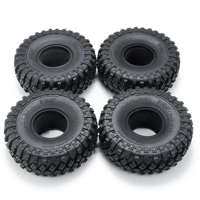 4PCS 123X48MM 1.9 Rubber Tyre Wheel Tires for 1:10 RC Rock Crawler Axial SCX10 SCX10 III 90046 AXI03007 Traxxas TRX-4
4PCS 123X48MM 1.9 Rubber Tyre Wheel Tires for 1:10 RC Rock Crawler Axial SCX10 SCX10 III 90046 AXI03007 Traxxas TRX-4