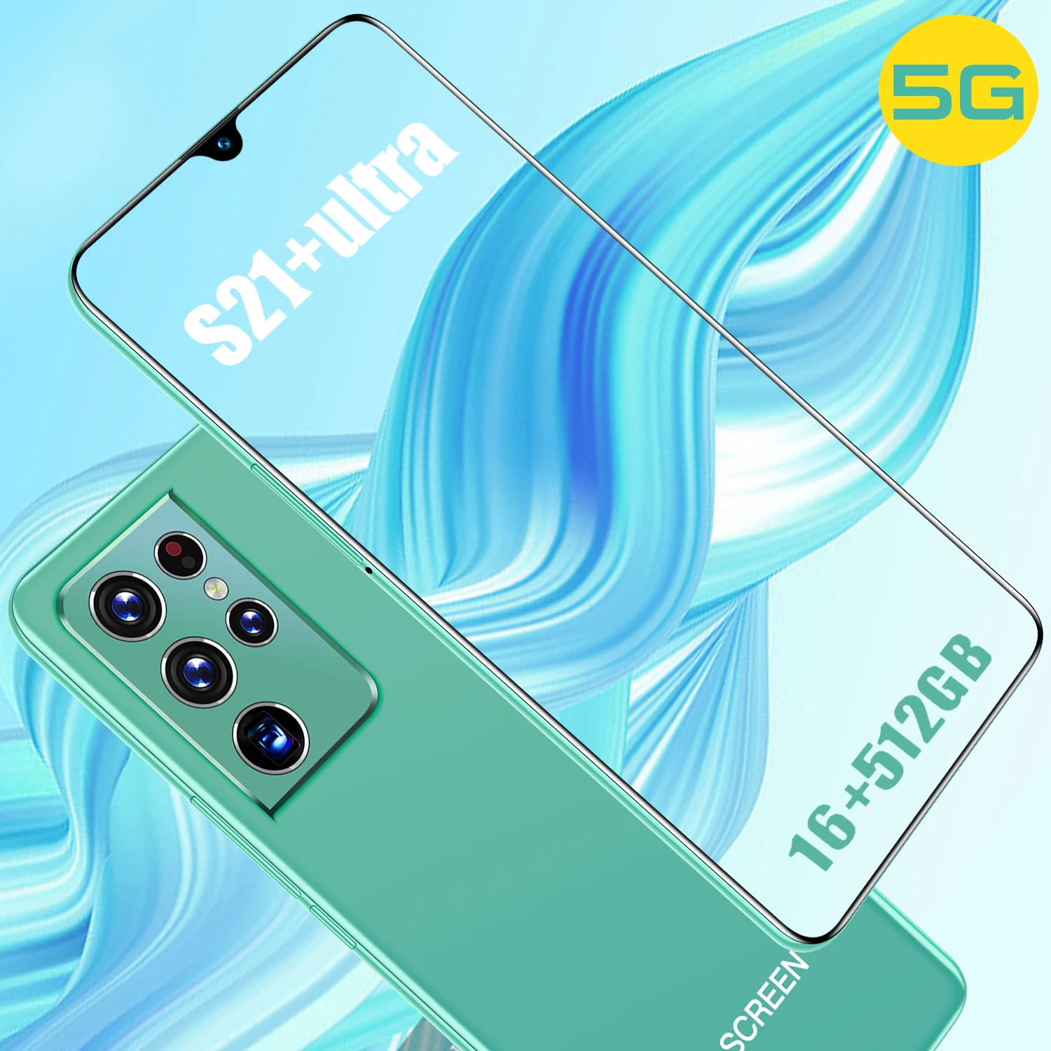 S21+Ultra 2021 Global Version 6.8 Inch Mobilephone 24+48MP Android 10.0 Smartphone Double SIM 10 Core Cellphone 6800mAh Battery
S21+Ultra 2021 Global Version 6.8 Inch Mobilephone 24+48MP Android 10.0 Smartphone Double SIM 10 Core Cellphone 6800mAh Battery