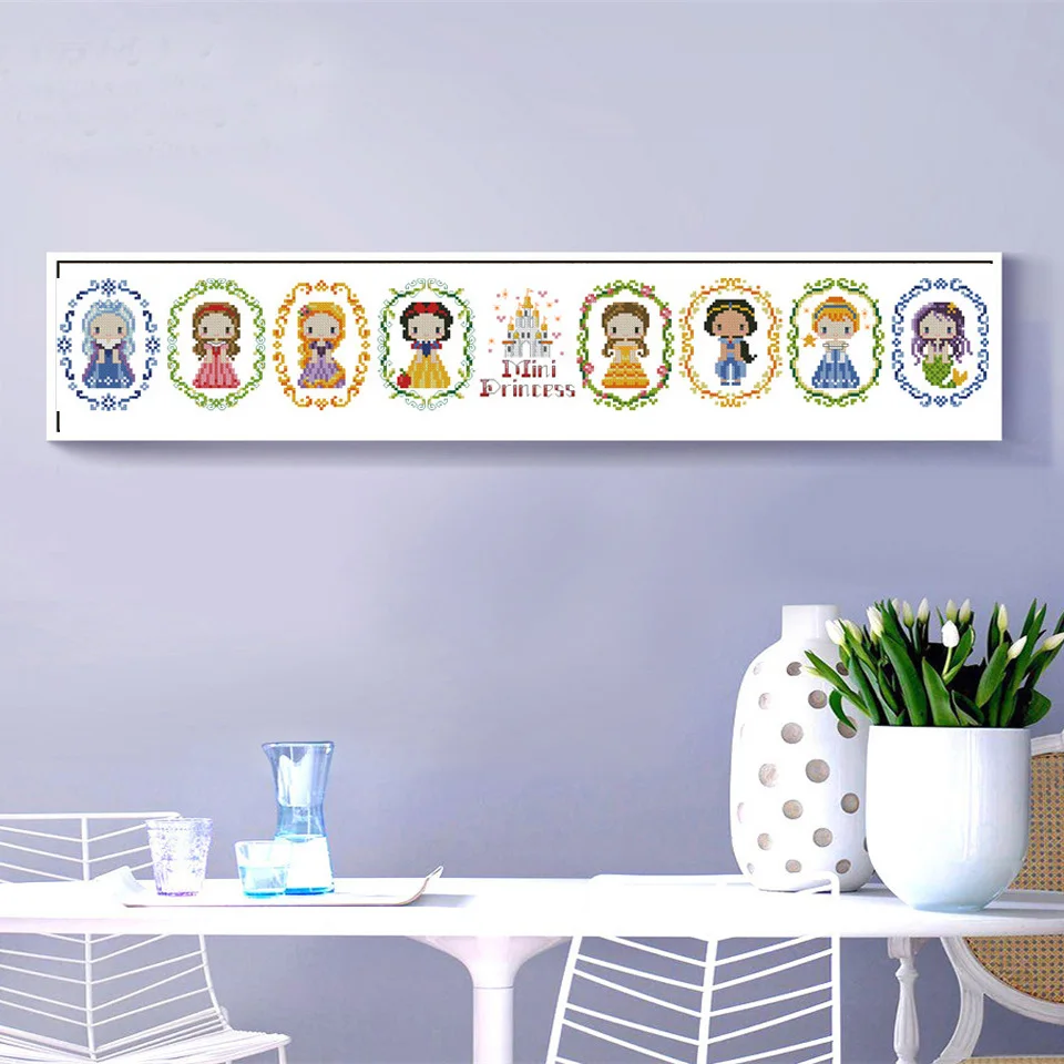 Cross Stitch Set Chinese Cross-stitch Kit Embroidery Needlework Craft Packages Cotton Fabric Floss New Designs Embroidery G135
Cross Stitch Set Chinese Cross-stitch Kit Embroidery Needlework Craft Packages Cotton Fabric Floss New Designs Embroidery G135