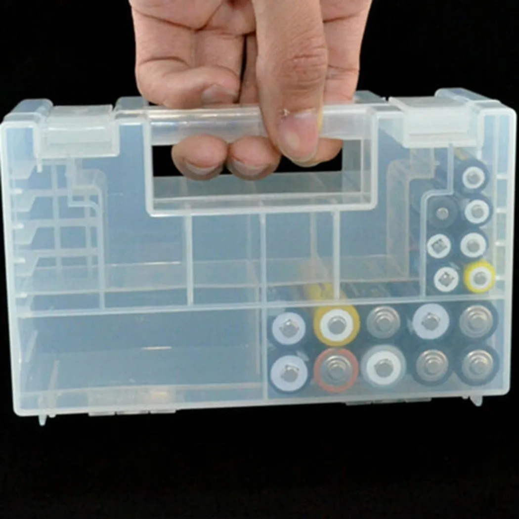 Practical Wear Resistant Battery Case Battery Storage Box Hard Case Holder AA AAA Rechargeable Battery Power Bank Plastic Cases
Practical Wear Resistant Battery Case Battery Storage Box Hard Case Holder AA AAA Rechargeable Battery Power Bank Plastic Cases