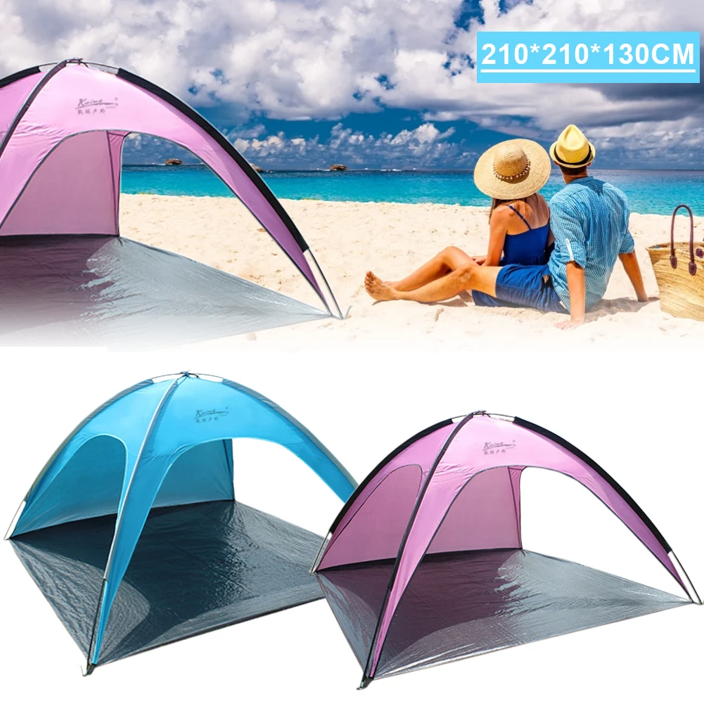Hot Sale Fishing Picnic Beach Tent Sun Protection UV Foldable Travel Camping Bag Protectiont/Summer Season Sand Tent 2-3 Person
Hot Sale Fishing Picnic Beach Tent Sun Protection UV Foldable Travel Camping Bag Protectiont/Summer Season Sand Tent 2-3 Person