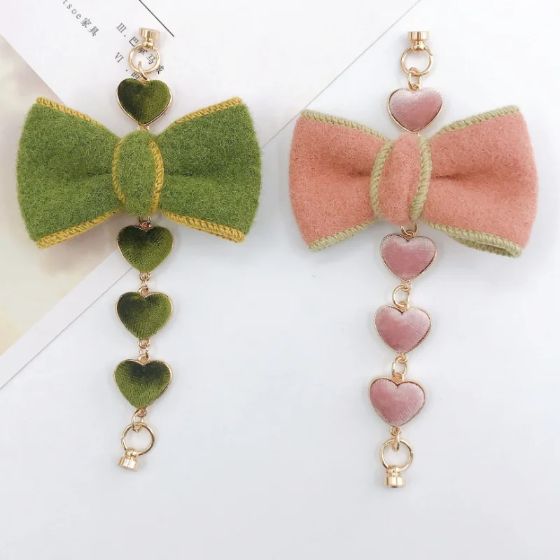 Phone Charms Charms for Jewelry Making Plush Love Bracelet DIY Jewelry Accessories Plush Bowknot Chain Case Accessories Material
Phone Charms Charms for Jewelry Making Plush Love Bracelet DIY Jewelry Accessories Plush Bowknot Chain Case Accessories Material